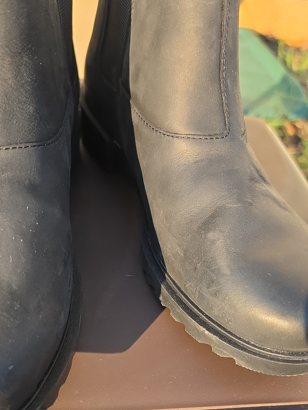 Sorel Womens Size 8.5 Black Chelsea Ankle Boots - Picture 8 of 9